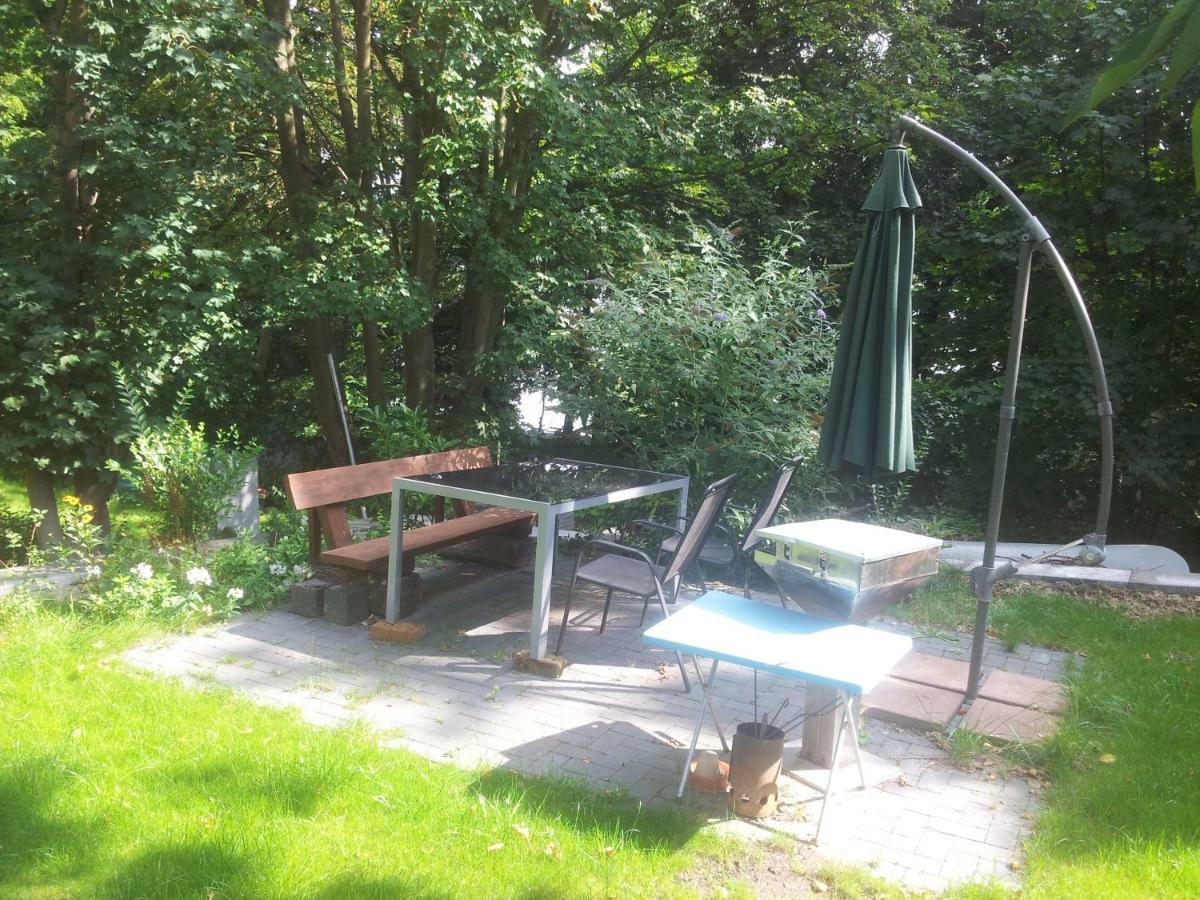 Fewo 1 Waren Mueritz - Haus Buchen Am Tiefwarensee - 1 Zi 외부 사진